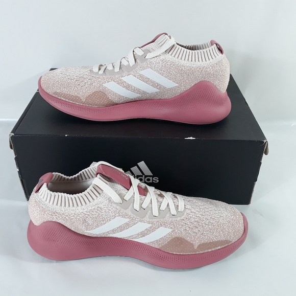 Adidas Purebounce+ Cloud white / pink size 10 - Picture 3 of 7